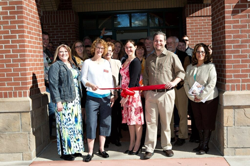 road warrior creative ribbon cutting with fort collins chamber of commerce