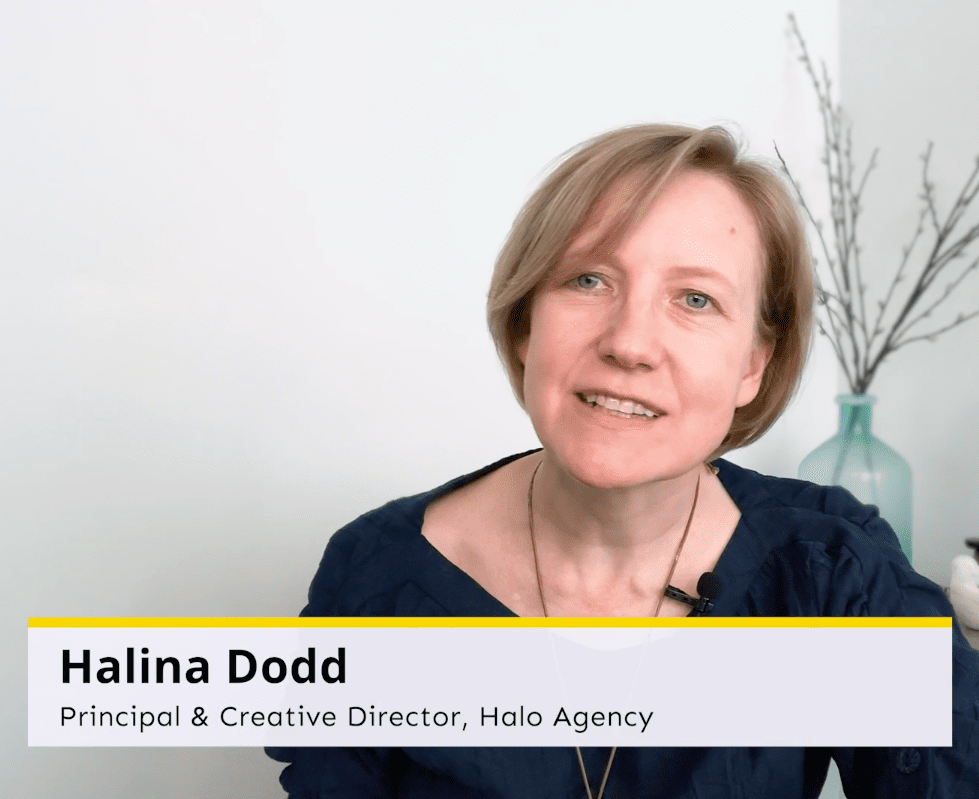 halina dodd principal and creative director of the halo agency client testimonial