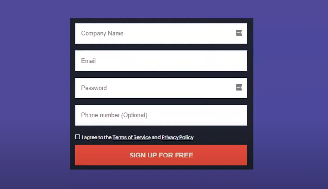 Example of a bad form. Read article for details.