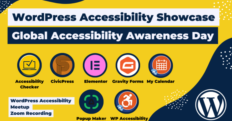 WordPress Accessibility Showcase