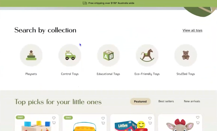 Search by collection section. Description in the article.