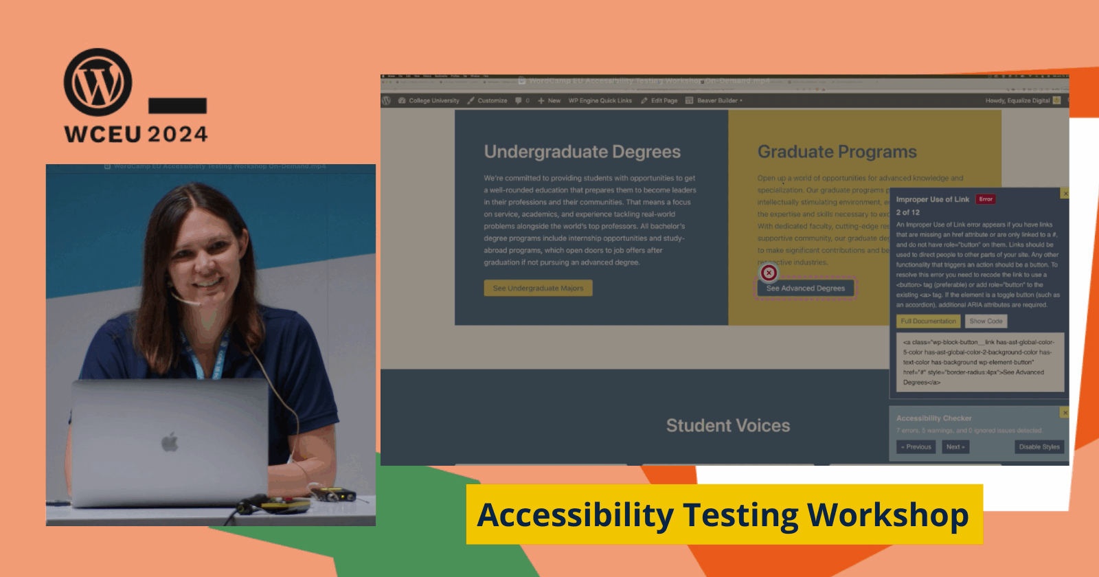 WordCamp EU Accessibility Testing Workshop