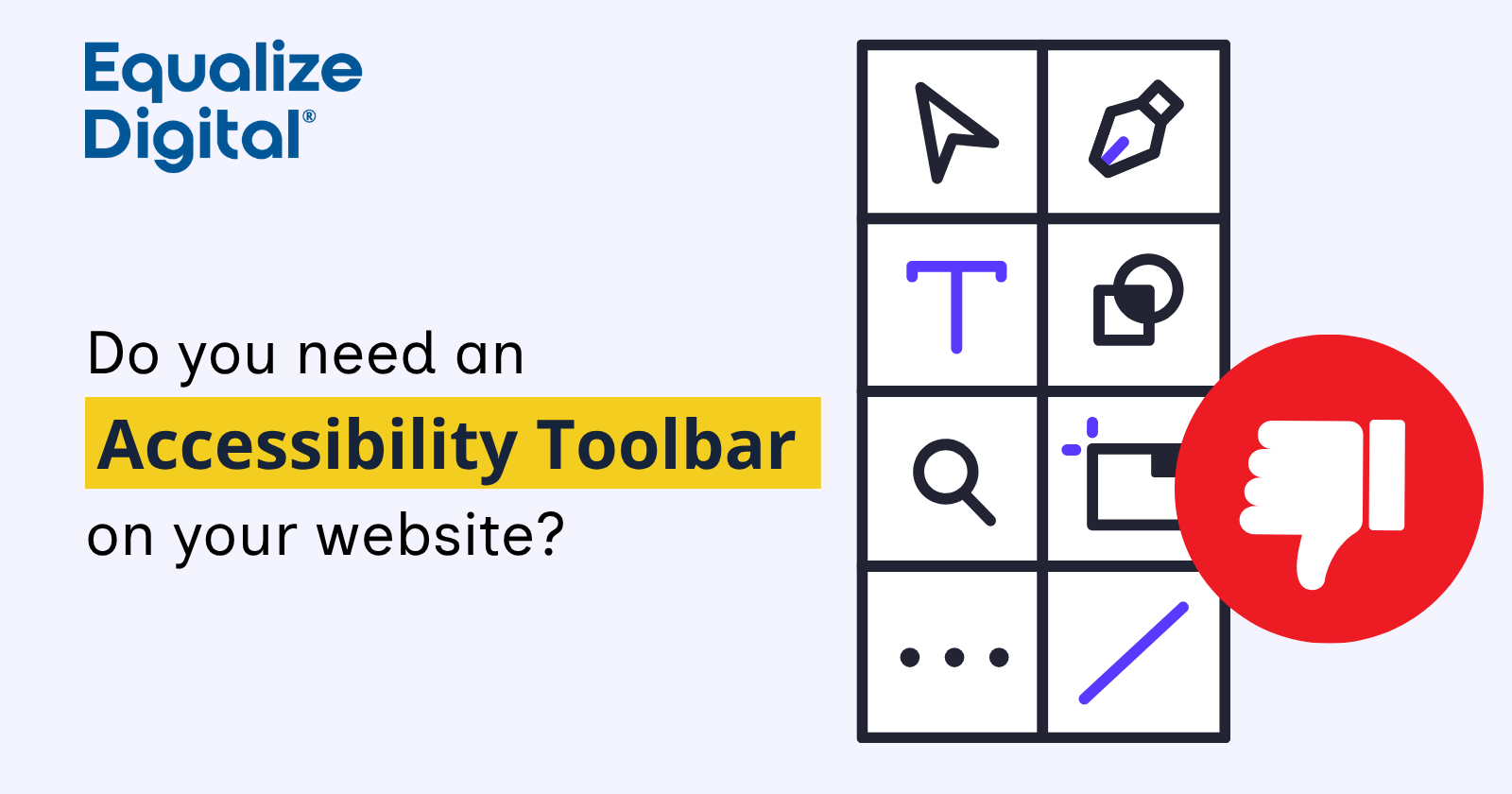 Do you need an accessibility toolbar on your website