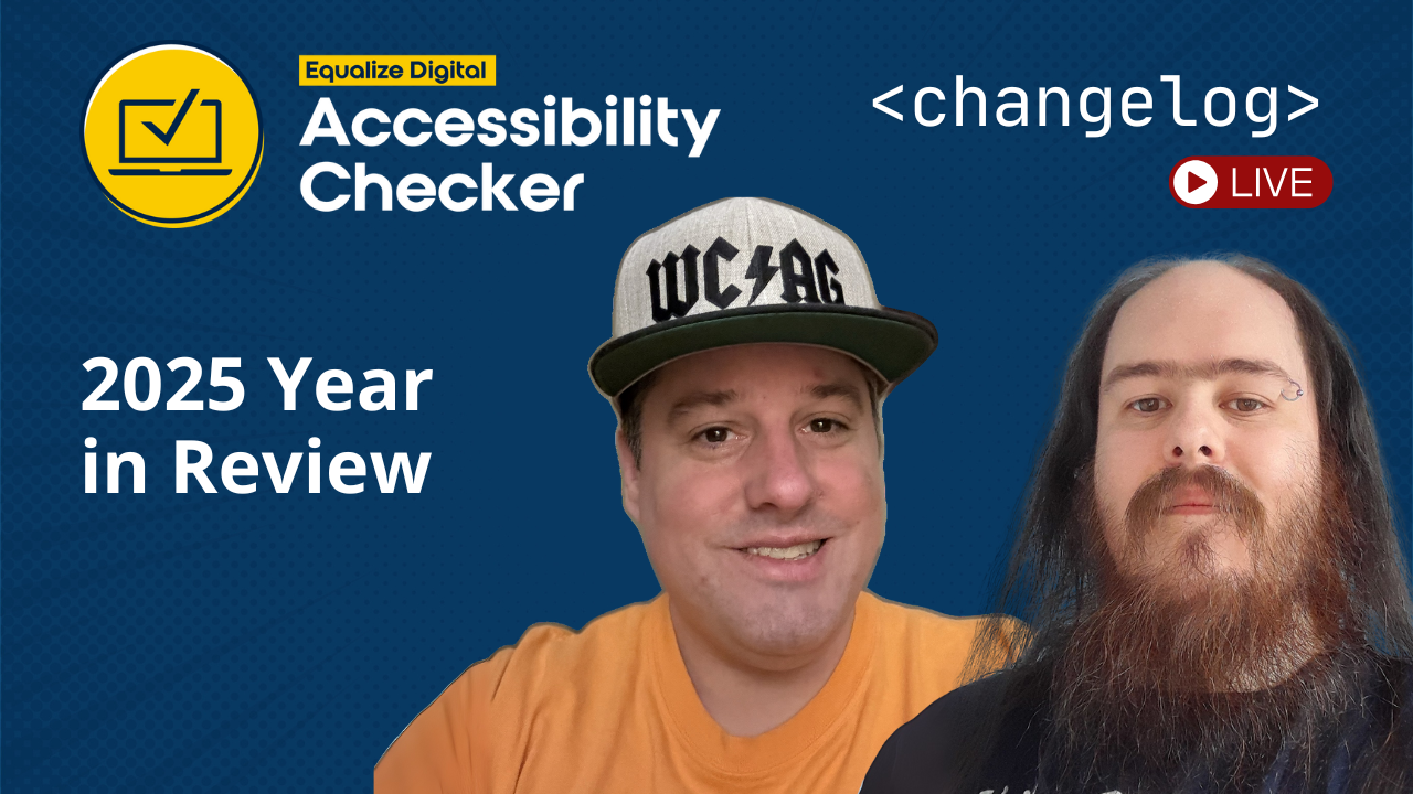 Accessibility Checker Changelog: 2025 Year in Review