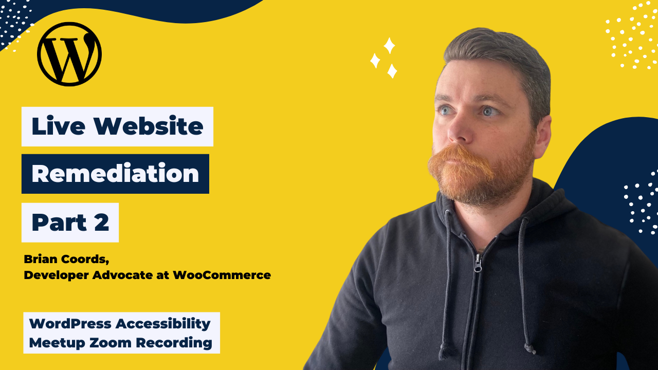 Live Website Remediation with Brian Coords Part 2