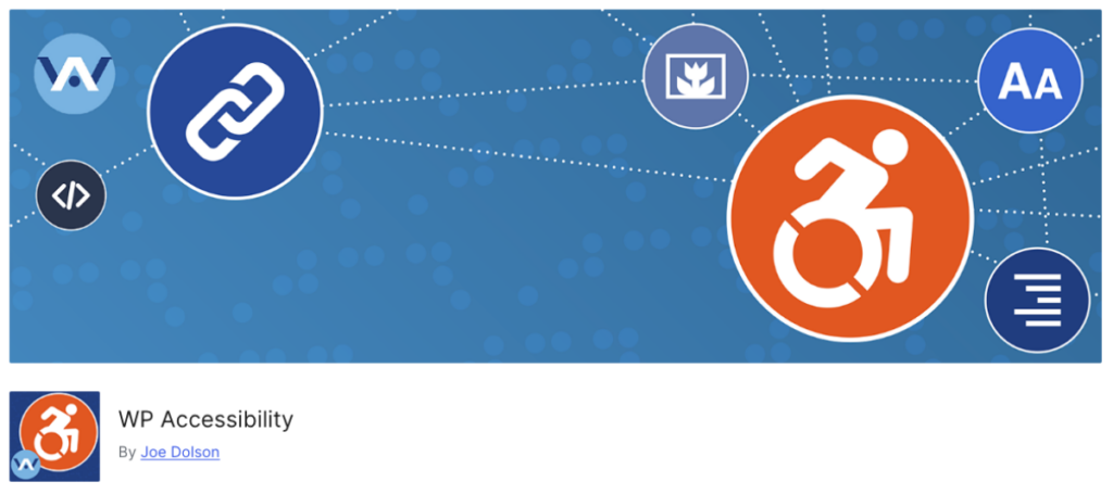 WP Accessibility WordPress plugin banner.