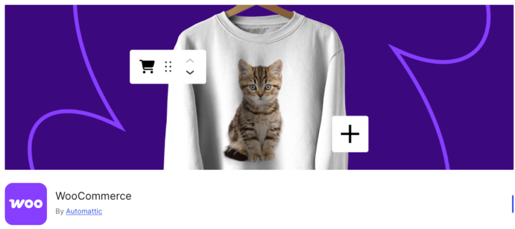 WooCommerce WordPress plugin banner.