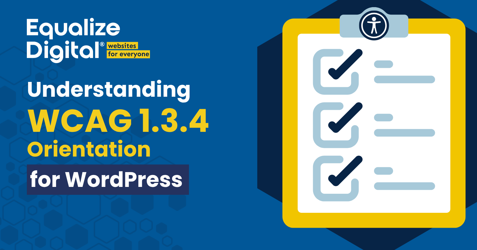 Understanding WCAG 1.3.4 Orientation in WordPress