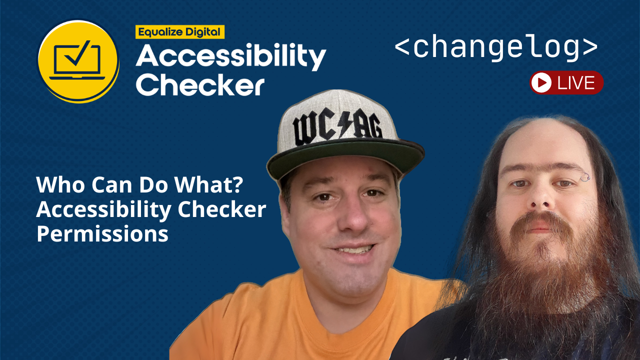 Who Can Do What Accessibility Checker Permissions